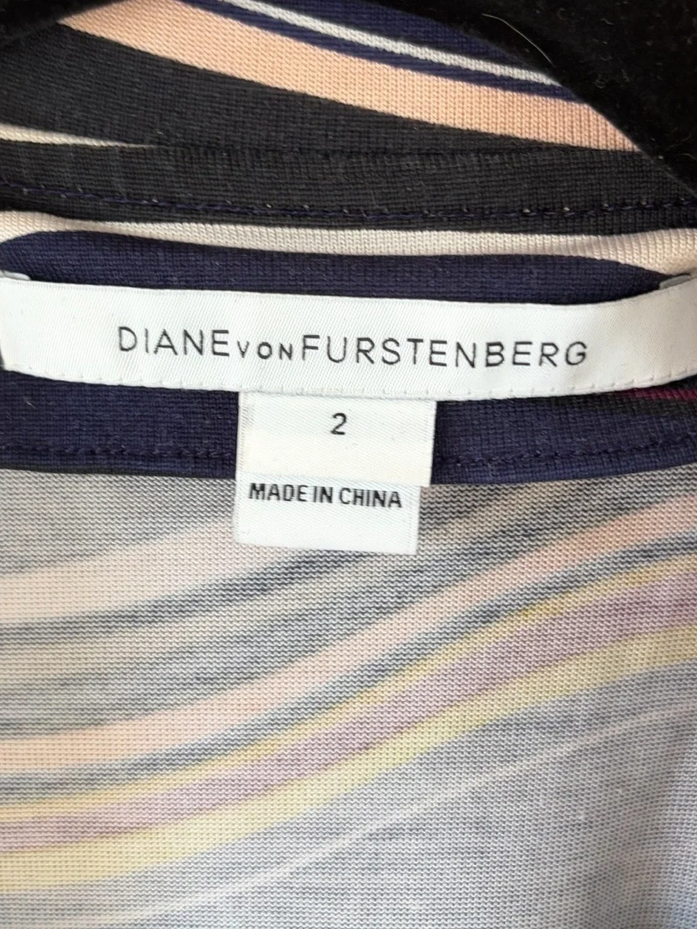 Diane von Furstenberg SILK WRAP DRESS